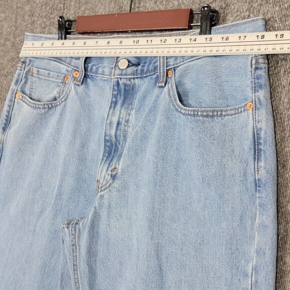 Levis 550 Jeans Mens 36x33* Blue Relaxed Straight Leg Red Tab American Denim - Picture 3 of 14